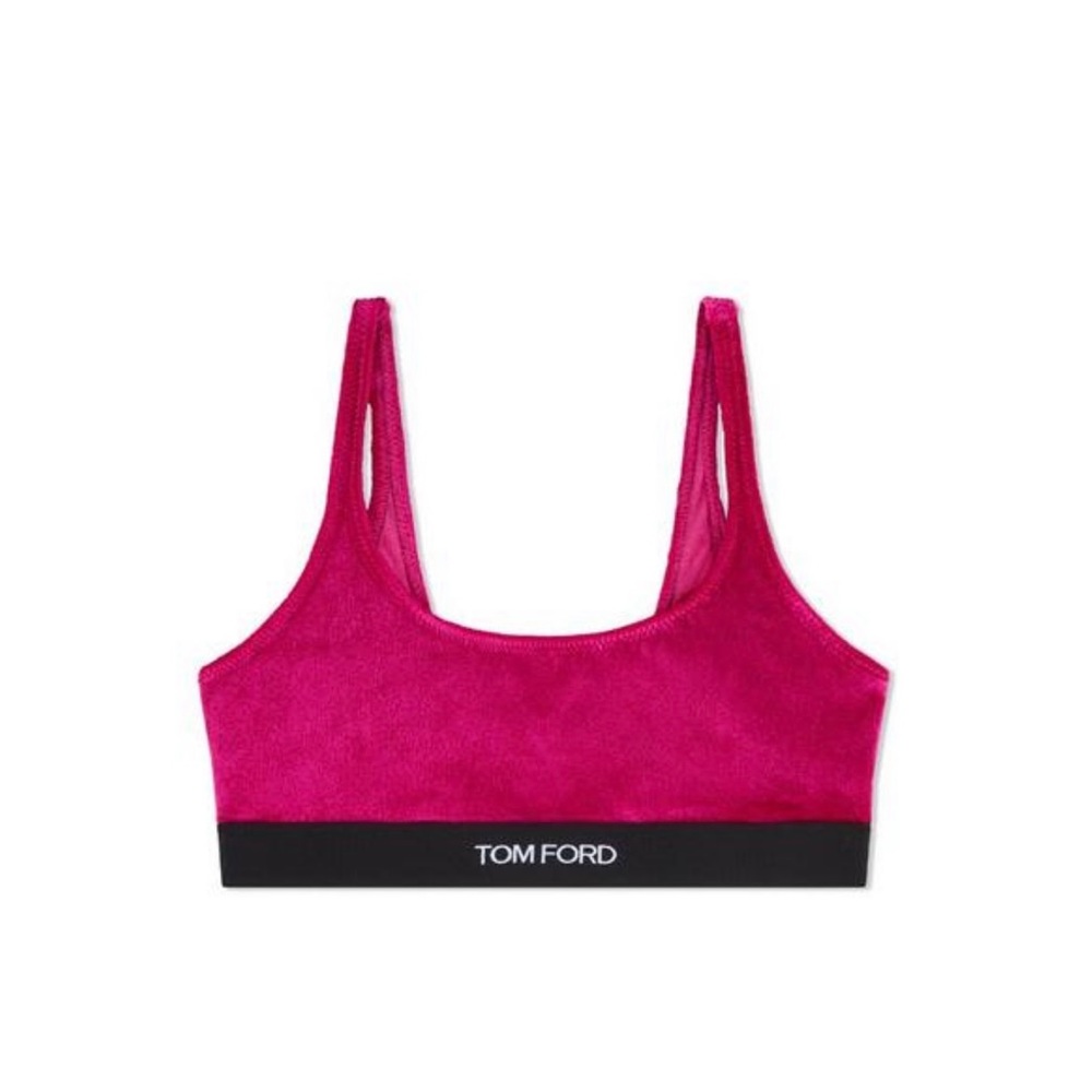 Tom Ford STRETCH VELVET BRALETTE